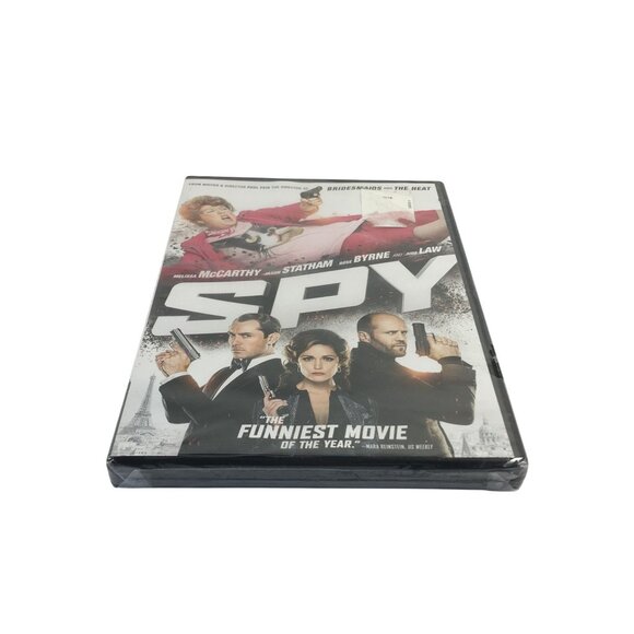 SPY DVD MOVIE MELISSA MCCARTHY JASON STATHAM ROSE BYRNE JUDE LAW 2015 SEALED - Picture 4 of 6